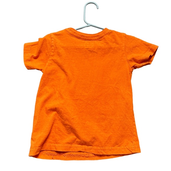 CD Mini 3T boys graphic tee orange color with monster crew neck - Picture 4 of 4